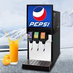 Beverage Machine Manufacturer - Three Head Soda Beverage Vending Machine