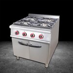 Gas Stove Factory - 4 Burner Commercial Cooking Stove Wholesale