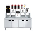 Commercial Kitchen Equipment Factory - Refrigerator Cabinet for Bubble Tea Shop