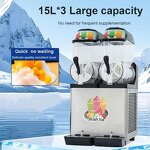 Slush Machine Manufacturer - 3 Bowls Granita Frozen Drink Commercial Slushy