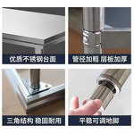 Hotel Work Desk Manufacturer - 2/3 Ply Table Storage Rack Restaurant Workbench