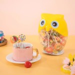 OEM Custom Kids Lollipop Original Fruity Flavored Hard Candy Cartoon Stick Pattern Sweet Taste Sugar Ingredients Bulk Box Bag