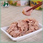 Wholesale Canned Tuna Meat Slices Soybean Oil Pickling Halal Certified Seafood Preserved Salt Brine Fish Body Canned Seafood