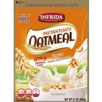 600g Bulk Instant Chinese Oatmeal in 3 Flavors Sweet Yogurt Nuts Chocolate Packaged in Bag for Adults