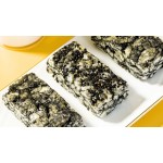 Five black grain pastry snacks Black sesame black goji berry black quinoa black bean black rice