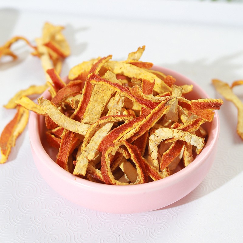 Huaran Yulin Guangxi China Origin Chenpisi Mandarino Dried Shredded Tangerine Peel  for Cooking