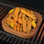 Turmeric Slices Are Also a Kind of Spice We Use As a Seasoning, Which Can Make the Food Delicious.