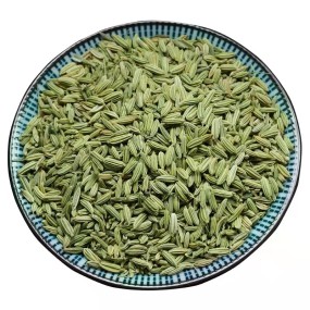 Factory Spices Supplier Wholesale High Grade 100% Natural Dried Indian Green Fennel Seeds