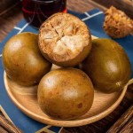 HUARAN Wholesale Supply Monk Fruit Guangxi Low Price Good Quality Sweet Momordica Grosvenori Luohanguo Dry  Monk Fruit