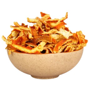 Factory Wholesale Customized Organic Dried Orange Peel Spices Spices Dried Orange Peel Fruit Slice Tangerine Peel