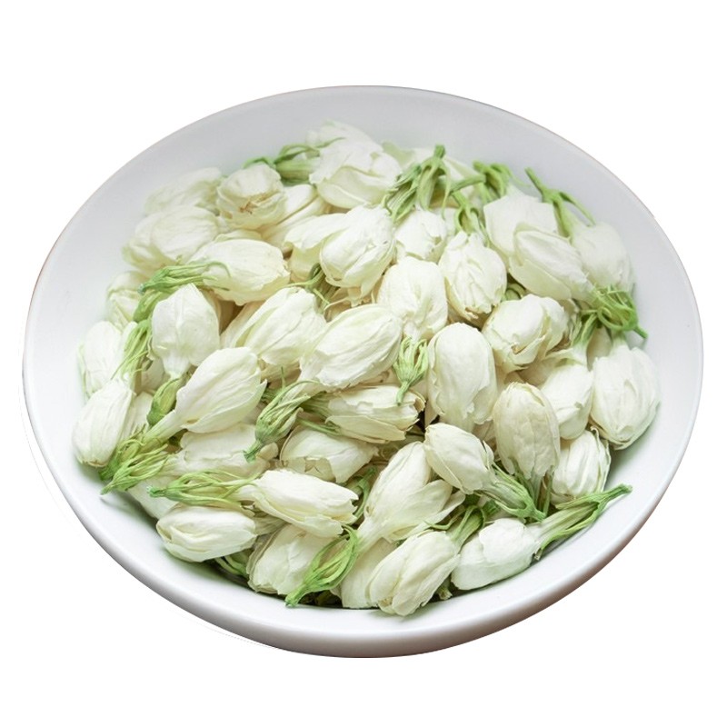 The Dried Jasmine Flowers  Are One of Our Local Specialties. They Are Fresh, White, and Everyone Praises the Jasmine Flowers.