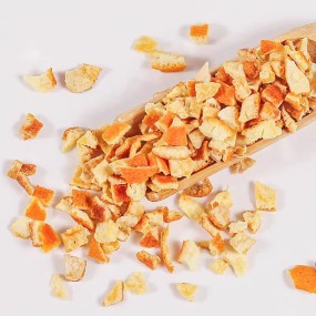 华然原产地批发供应干橘皮单一香料新作物低价橘皮粒