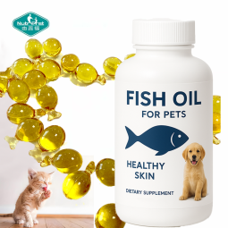 Pet Fish Oil Softgel Supplier - Ultra-Concentrated Skin Coat Joint