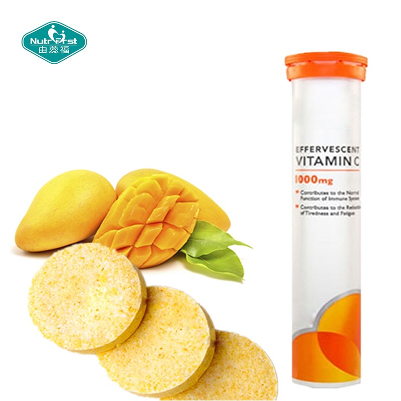 Effervescent Tablets Manufacturer - OEM Orange Immune Multivitamin