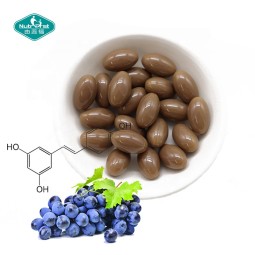 Resveratrol Softgel Supplier - Plant Extract Pure Trans Capsules