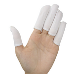 Cotton Finger Cots Manufacturer - White Breathable Anti-slip Fabric Stall