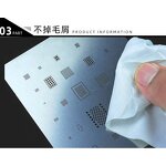 Cleanroom Wipers Factory - 6x6 Inch Class 100 Laser Cut Polyester Cloth