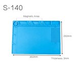 Silicone Soldering Pad Supplier - 45x30cm Magnetic Heat Insulation Mat