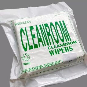 Cleanroom Wipers Factory - 6x6 Inch Class 100 Laser Cut Polyester Cloth