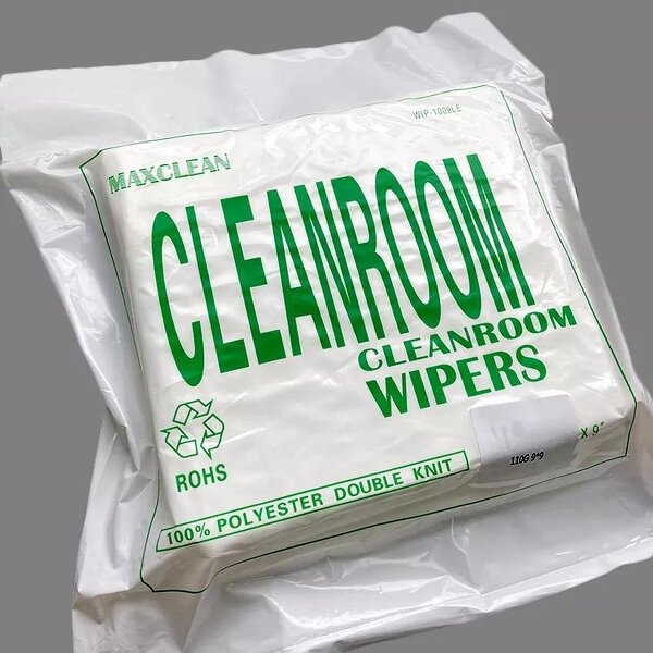 Cleanroom Wipers Factory - 6x6 Inch Class 100 Laser Cut Polyester Cloth