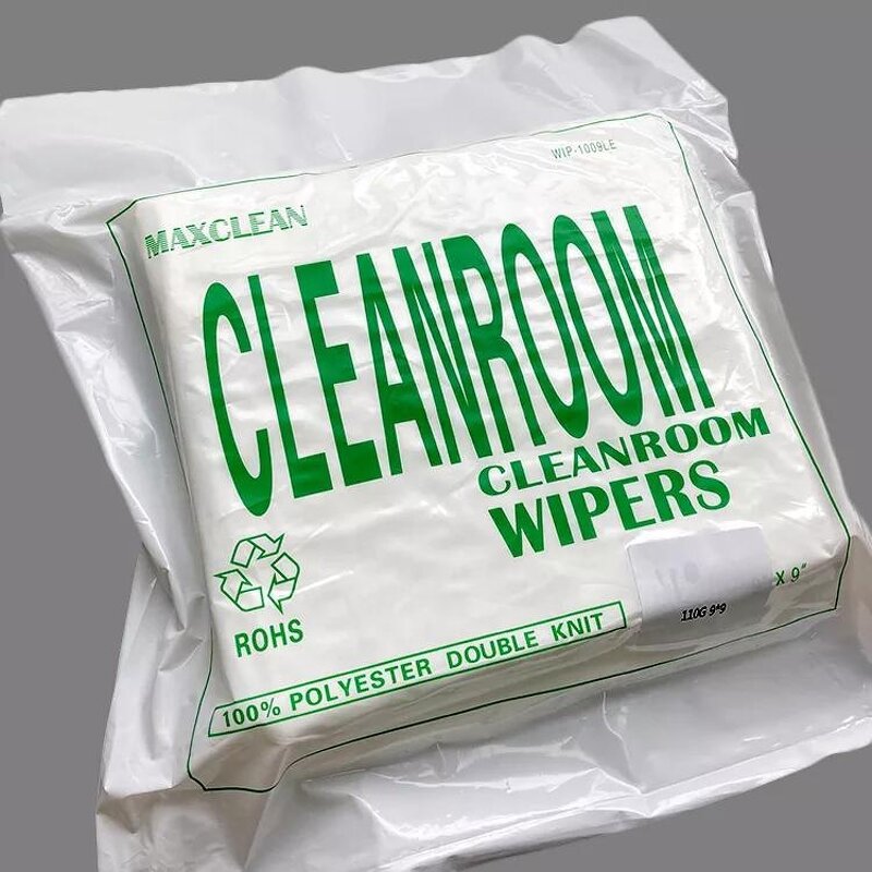 Cleanroom Wipers Factory - 6x6 Inch Class 100 Laser Cut Polyester Cloth