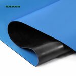 Anti Static Rubber Mat Roll Factory - Blue Green Gray Textured Table Mat