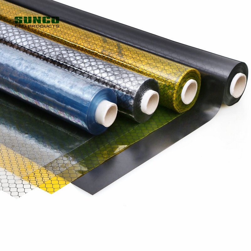 Antistatic PVC Curtain Roll Factory - Soft Transparent 0.5mm for Cleanroom