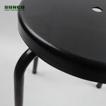 Plastic ESD Stool Manufacturer - Black Round Anti-static Chairs Wholesale
