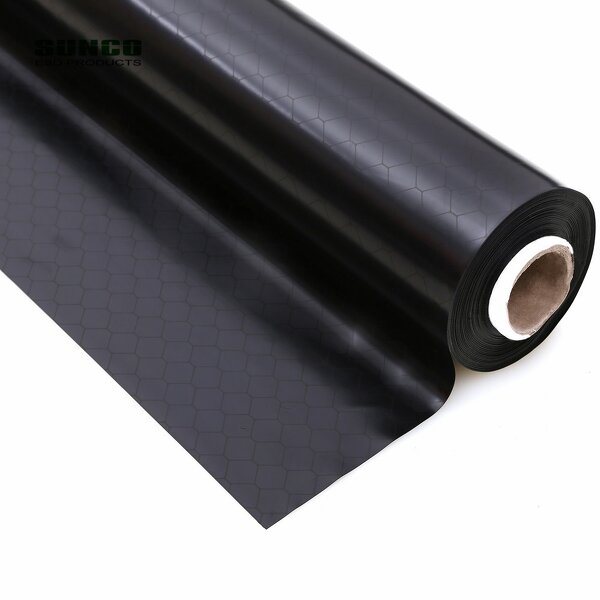 Black Antistatic PVC Curtain Manufacturer - with Honeycomb Carbon Grid