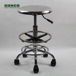 Stainless Steel ESD Stool Factory - Adjustable Swivel Chairs Wholesale