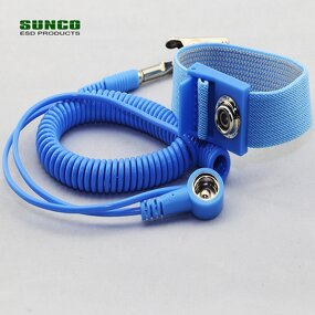 Metal Fabric Antistatic Wrist Strap Factory - Wireless for ESD Control