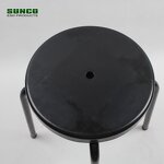 Plastic ESD Stool Manufacturer - Black Round Anti-static Chairs Wholesale