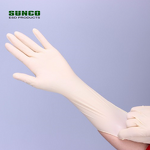 Cleanroom Latex Gloves Factory - Skin Color 9/12 Inch Powder Free