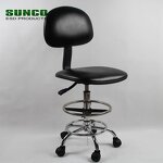 Laboratory ESD Chair Manufacturer - Anti Static PU Leather Conductive Chain