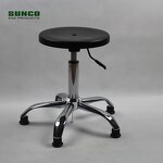 Plastic ESD Chairs Factory - Adjustable Swivel with Conductive Wheels
