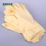Cleanroom Latex Gloves Factory - Skin Color 9/12 Inch Powder Free