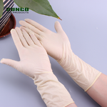 Cleanroom Latex Gloves Factory - Skin Color 9/12 Inch Powder Free