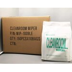 Cleanroom Wipers Factory - 6x6 Inch Class 100 Laser Cut Polyester Cloth