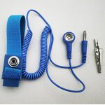 ESD Wrist Band Supplier - Elastic Adjustable Anti Static Bracelet