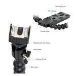 Flash Mount Bracket Factory - Flexible Dual Twin-arm Hot Shoe Camera Mount