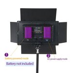 Camera Video Light Manufacturer - LED-800 Lamps Photography Studio Portable Panel