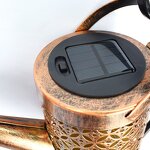 Solar LED Light Manufacturer - Watering Can Warm Light with Hook Garden Outdoor