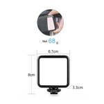 Mini LED Video Light Factory - Vloglite Portable YouTube Live Selfie Fill
