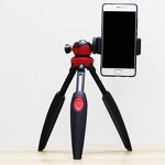 Camera Tripod Stabilizer Factory - Custom Smart Mini Vlog Live LED Light Extendable