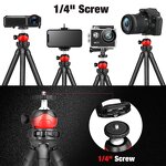 Octopus Flexible Tripod Factory - Mini Portable Desktop Bendable for DSLR Phone