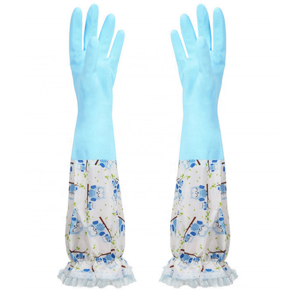 Durable Rubber Gloves Supplier - GC2005 Long PVC Working Washing Vinyl Anti Allergic