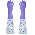 Anti-allergic Gloves Manufacturer - GC2007 Long Sleeves PVC Household Cleaning Dishwashing