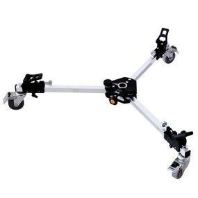 Camera Tripod Dolly Factory - Universal Folding Aluminum Pro 3 Wheels