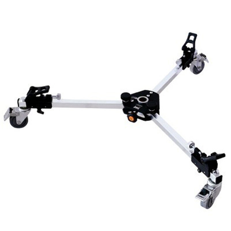 Camera Tripod Dolly Factory - Universal Folding Aluminum Pro 3 Wheels