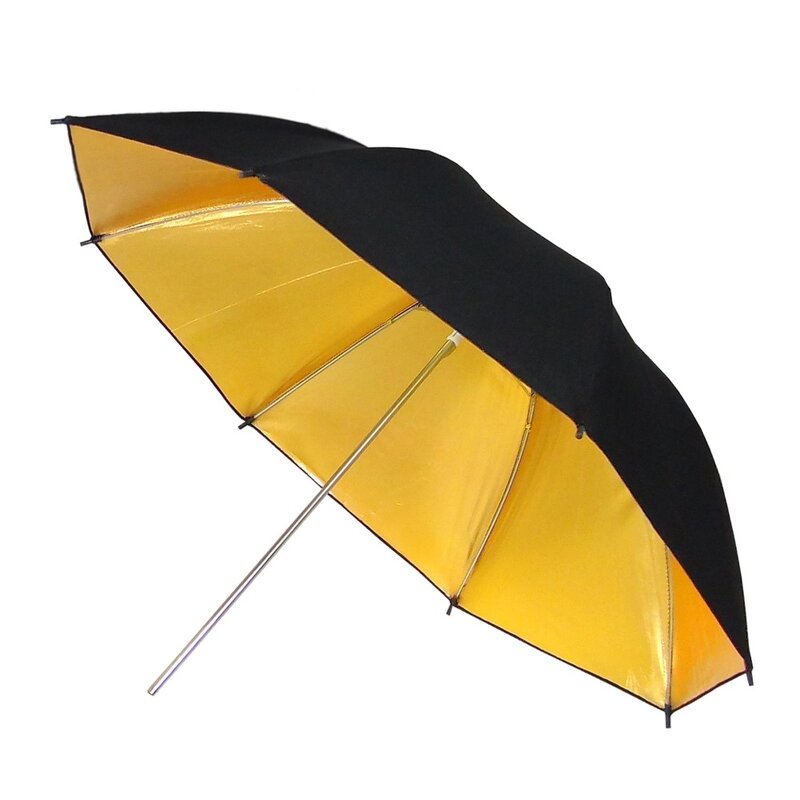 Photo Studio Umbrella Factory - Custom Black/gold Double Layer Warm Light Soft